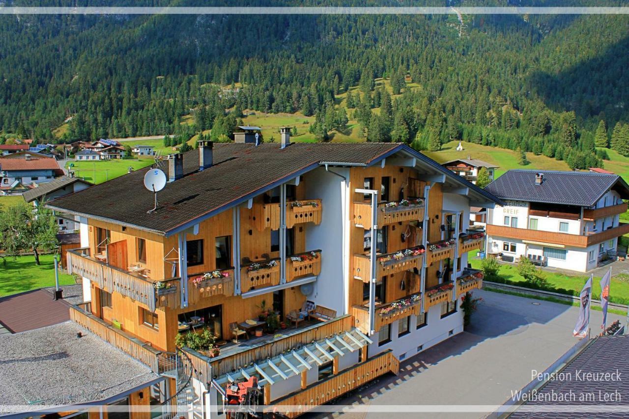 Pension Kreuzeck - Dein Gluecksplatz Am Lech Weissenbach am Lech Exterior foto